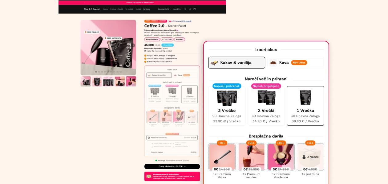 2.0 Brand Shopify App